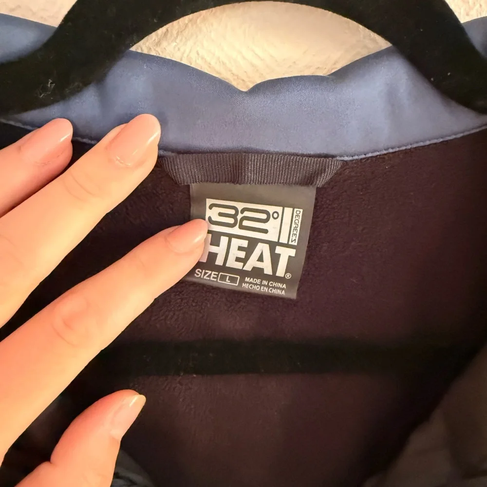 32 Degrees Blue Puffer Jacket - Picture 4 of 6